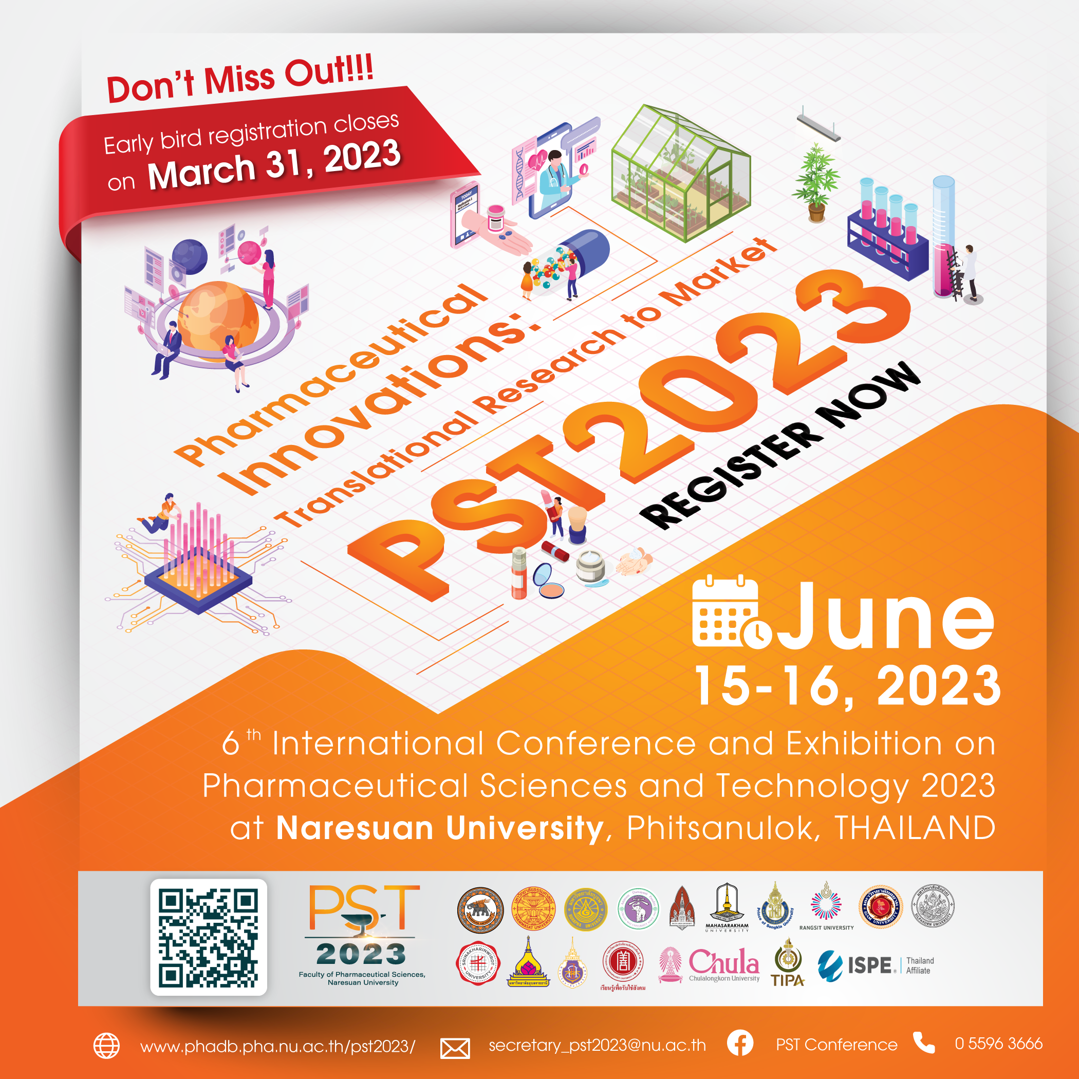 6th International Conference and Exhibition on Pharmaceutical Sciences and Technology 2023 (PST2023) PST 2023