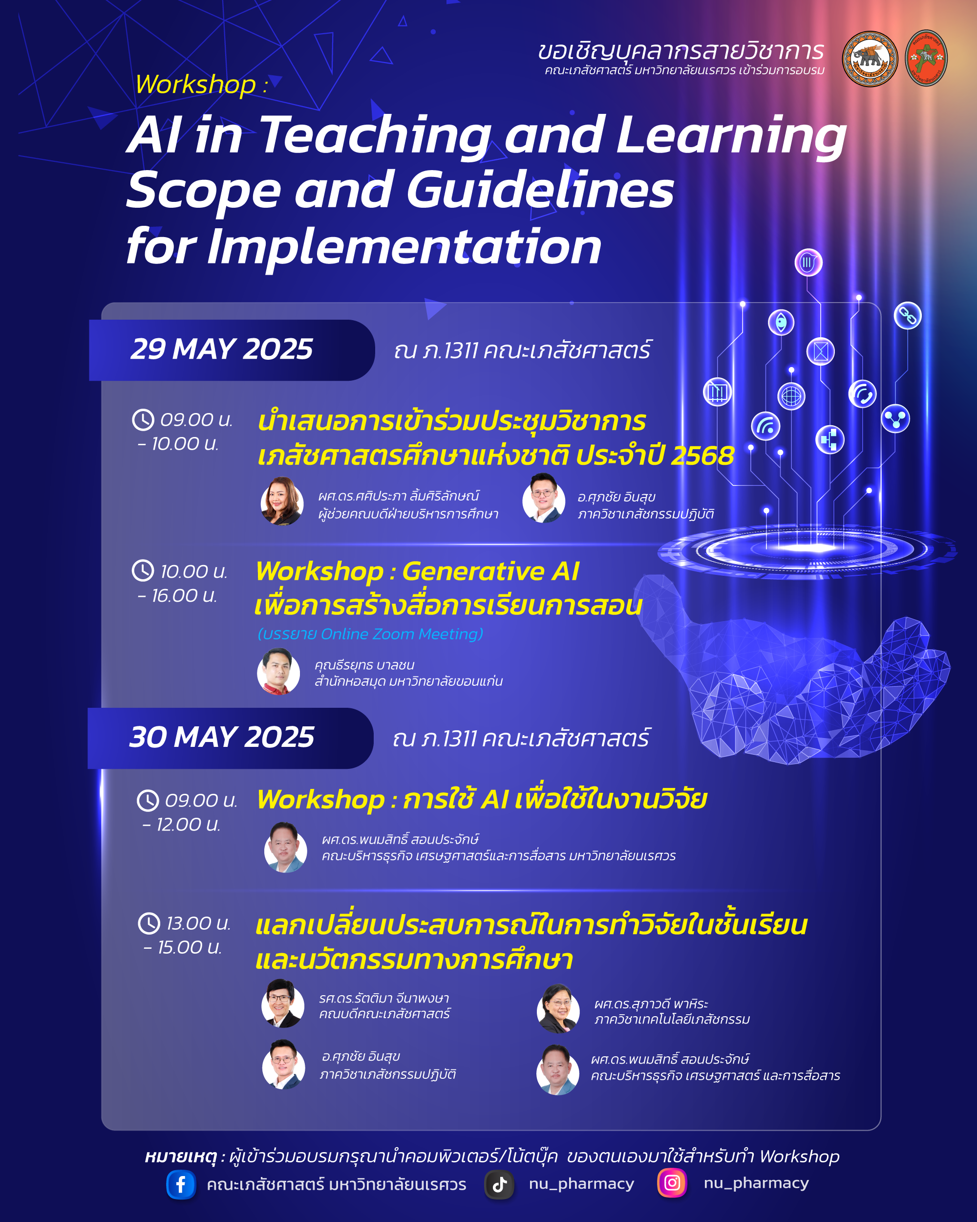 Workshop : AI in Teaching and Learning – Scope and Guidelines for Implementation
